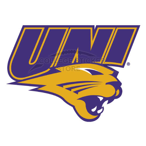 Personal Northern Iowa Panthers Iron-on Transfers (Wall Stickers)NO.5678